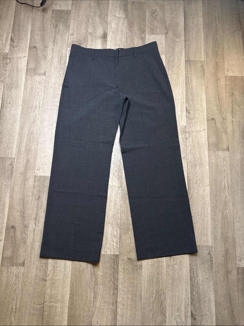 GAP Women’s Perfect Trouser Charcoal Gray Dress Pants - Straight Leg - 14A